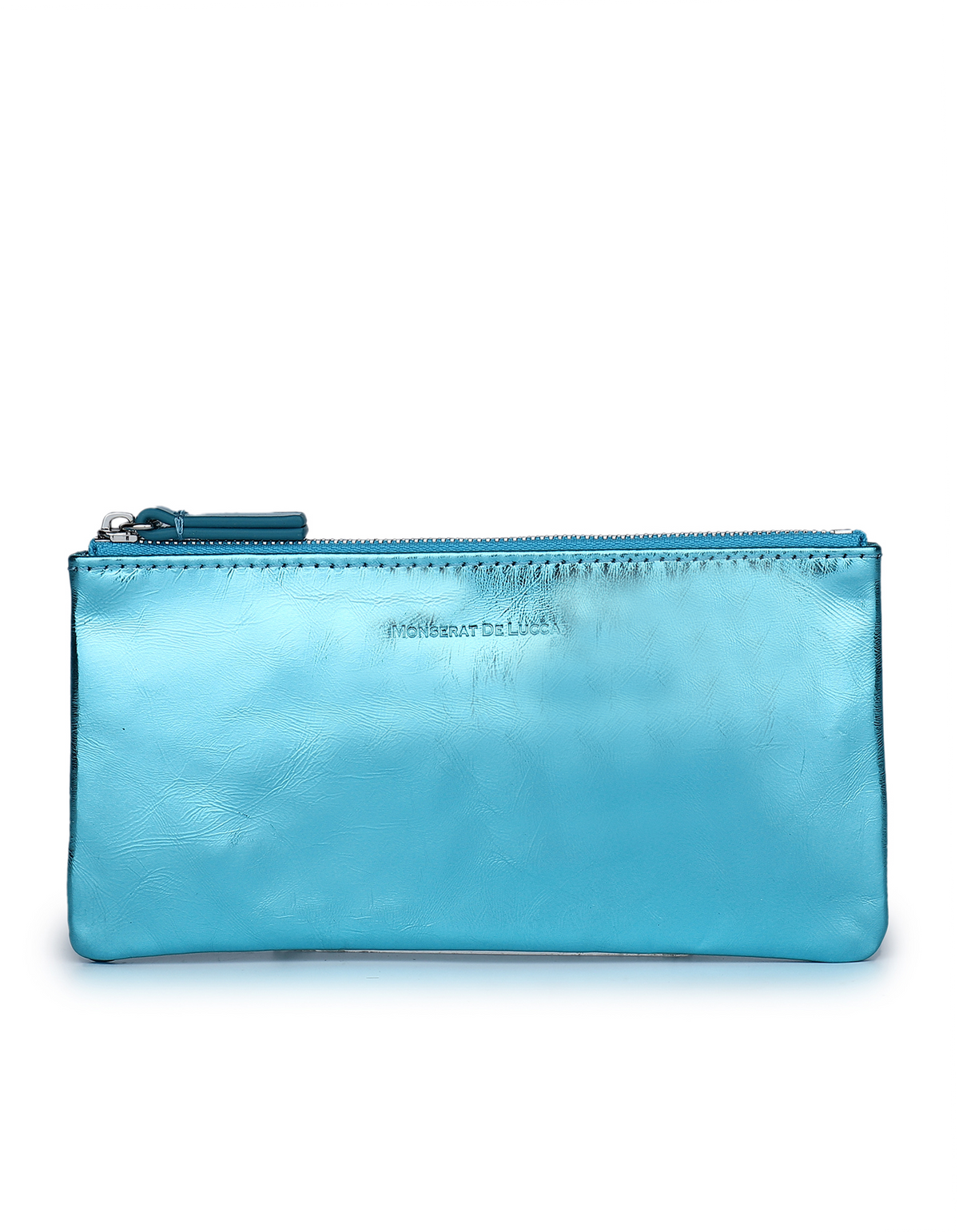 Cielle Eyeglass Pouch Crinkle Mirror Turquoise | Monserat De Lucca