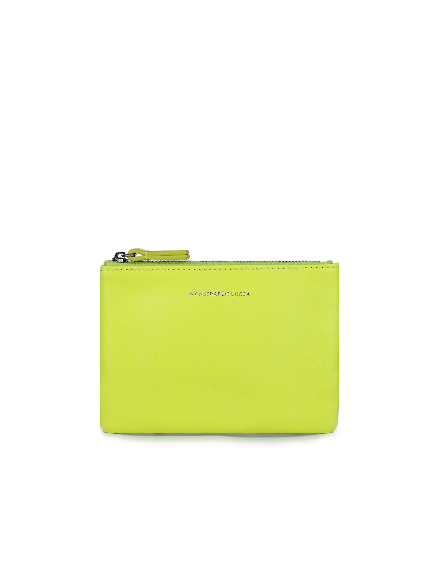 Cielle Small Pouch Neon Yellow | Monserat De Lucca