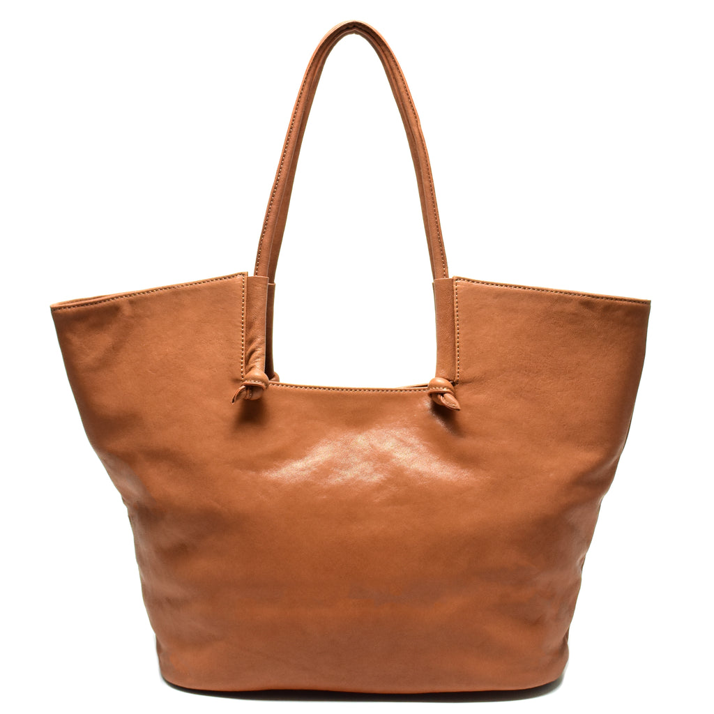 Jess East/West Tote Camel